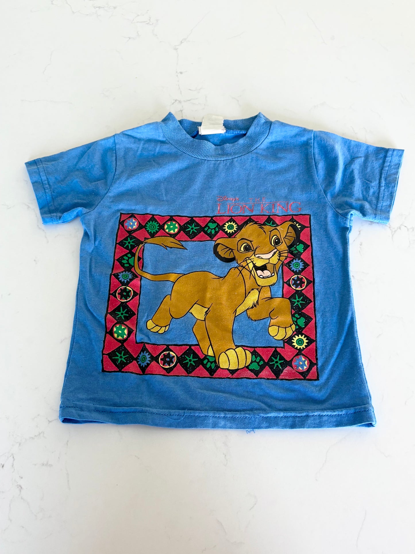 Disney/Roi lion-T shirt vintage-~3T