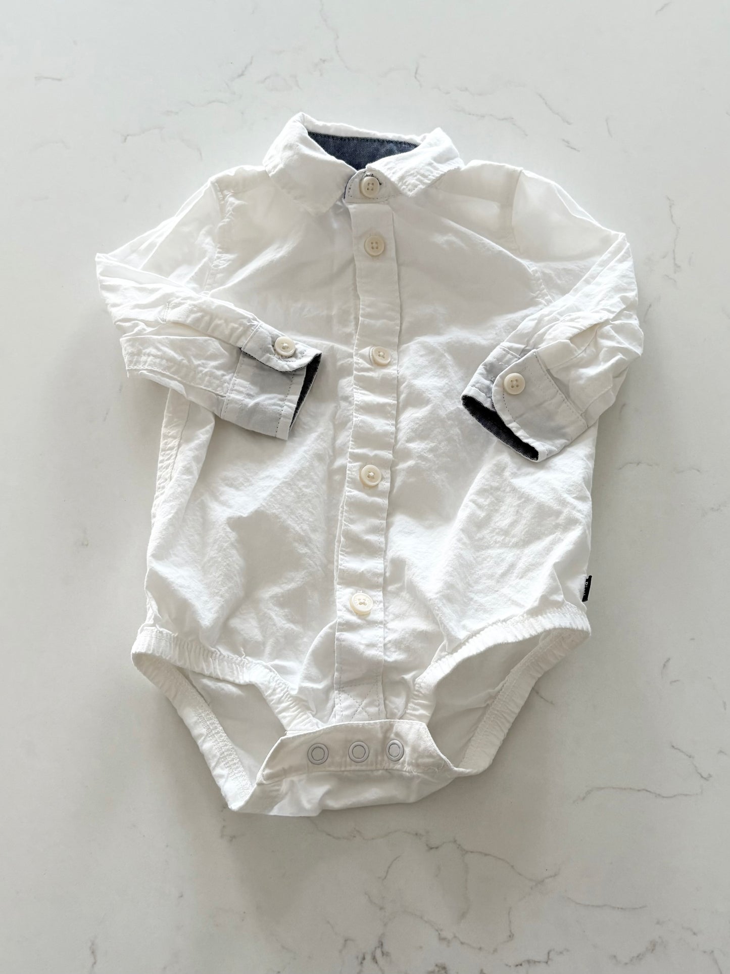 Baby b gosh-Cache couche chemise-6 mois