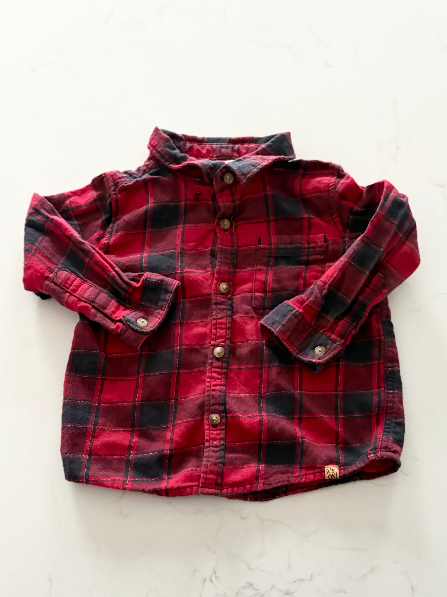 Zara-Chemise-6/9 mois