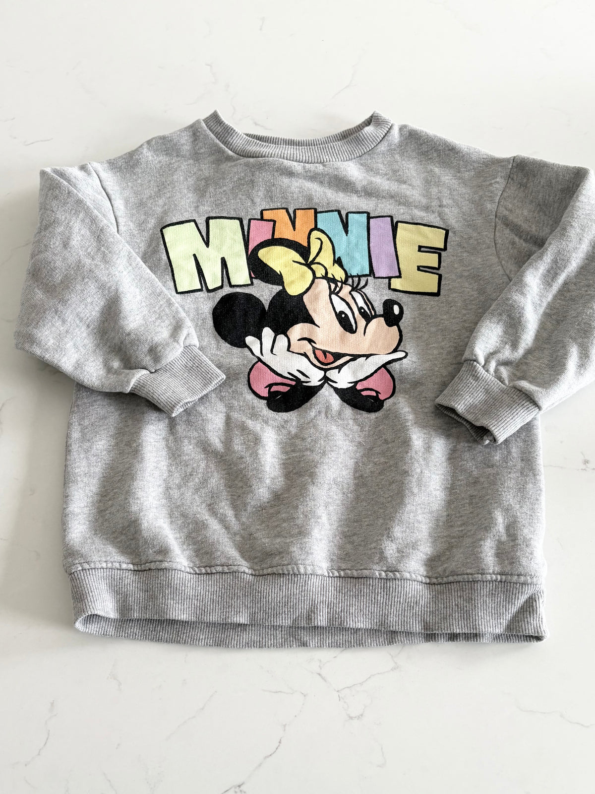 Zara/Disney-Crewneck long-2/3T