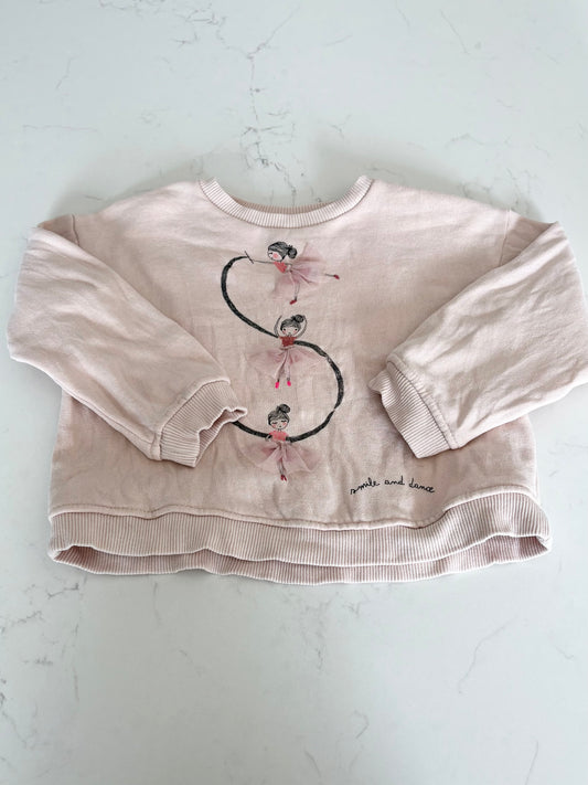 Zara-crewneck-2/3T ( fait petit )