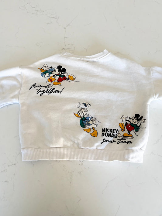 *Imparfait-Zara/Disney-Crewneck-5T