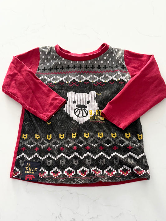 Souris Mini-Chandail-12/18 mois