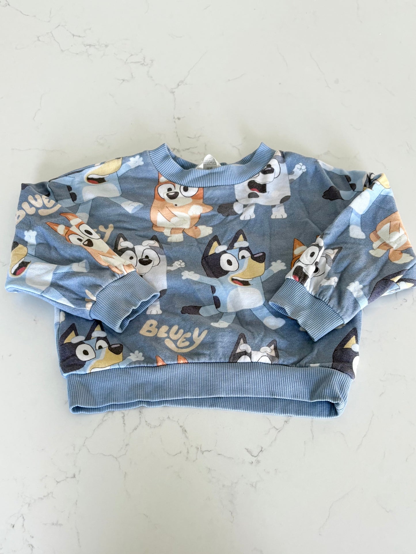 H&M/Bluey-Crewneck—18/24 mois