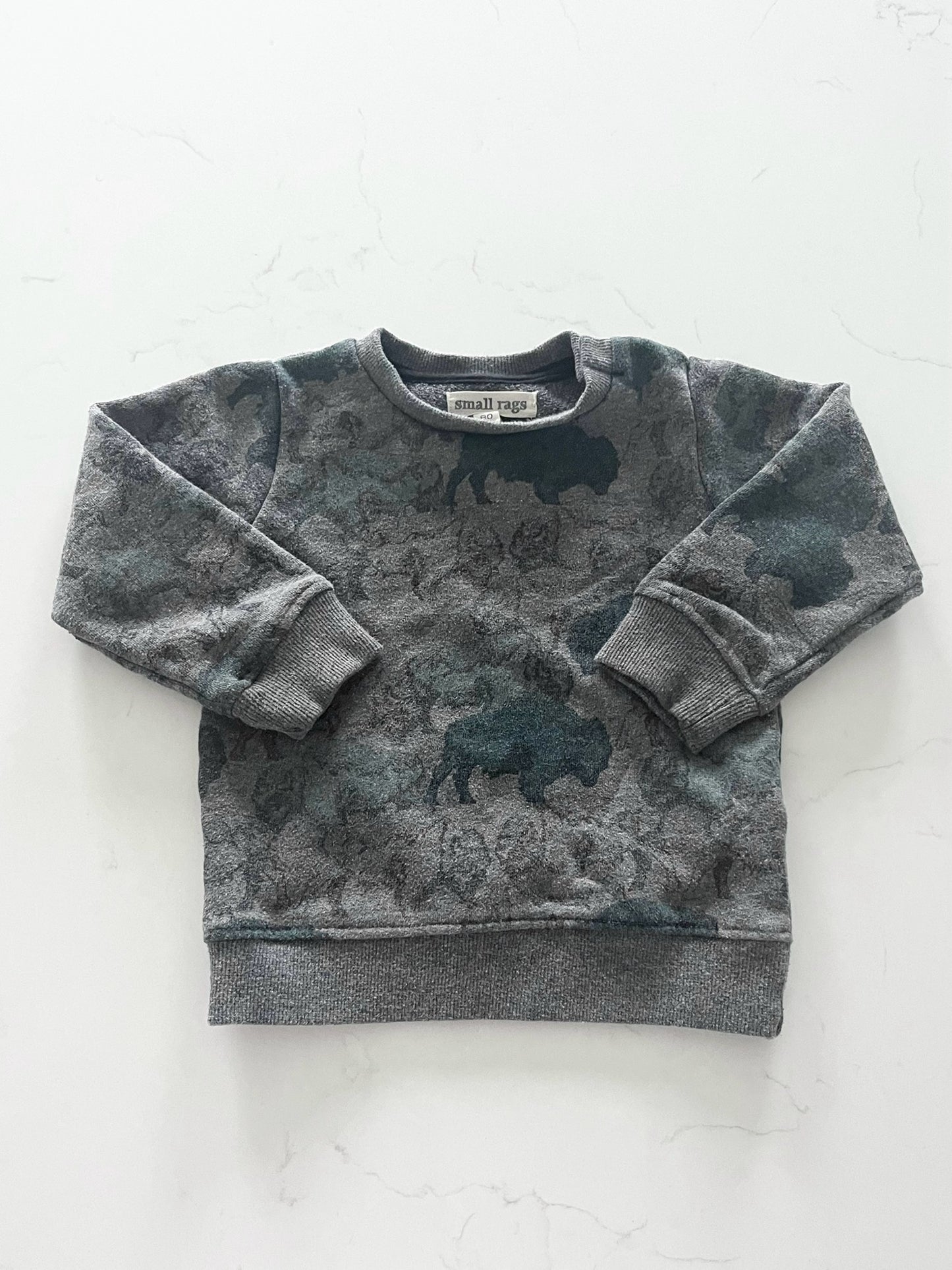 Small rag-Crewneck-~12 mois