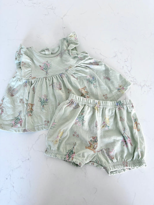 H&M-Ensemble-6/9 mois