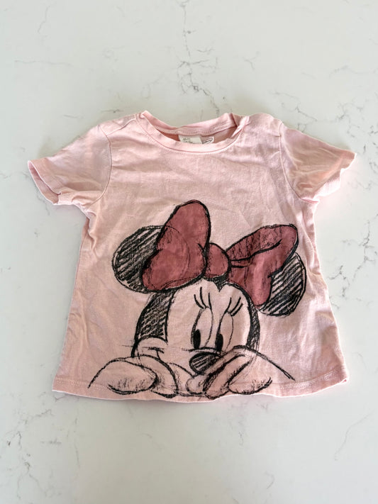 H&M/Disney-t shirt-9/12 mois