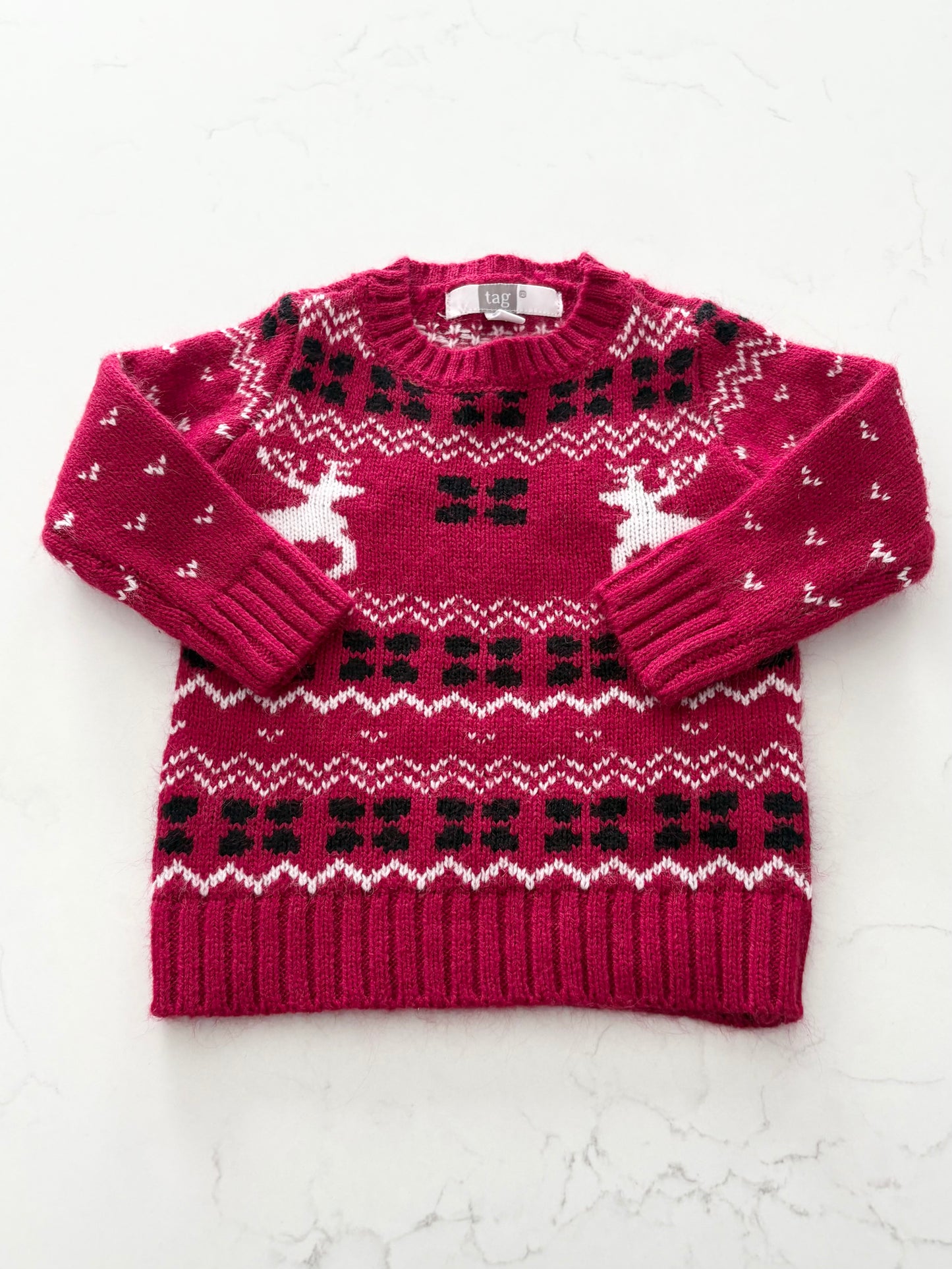 Tag-Chandail de laine-6/9 mois