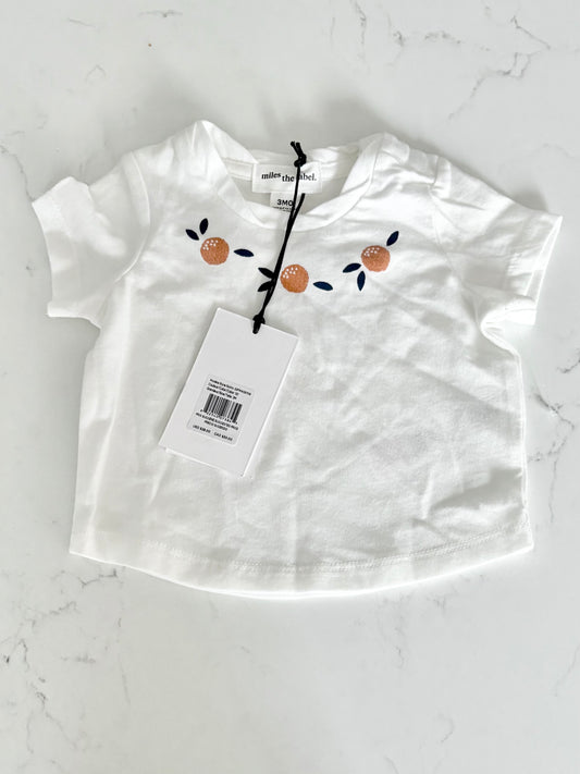Neuf-Miles the label-T shirt-3 mois (petit trou d’étiquette )