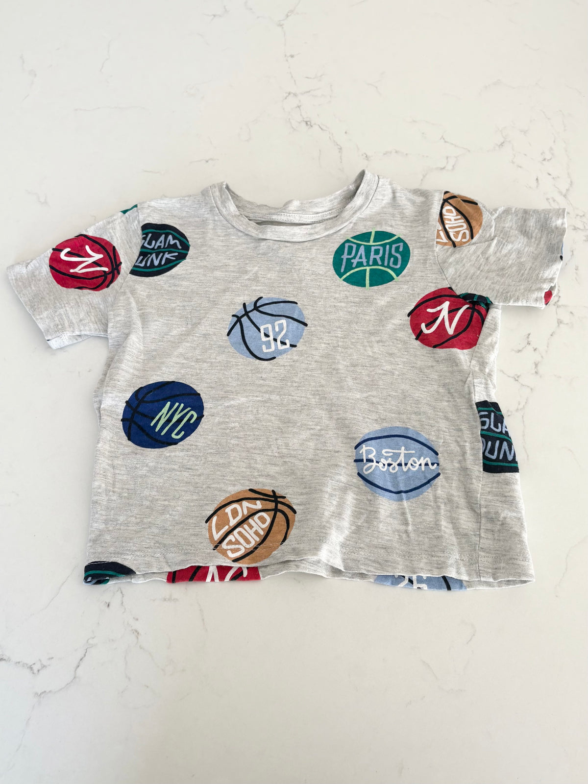 H&M-T shirt-18/24 mois