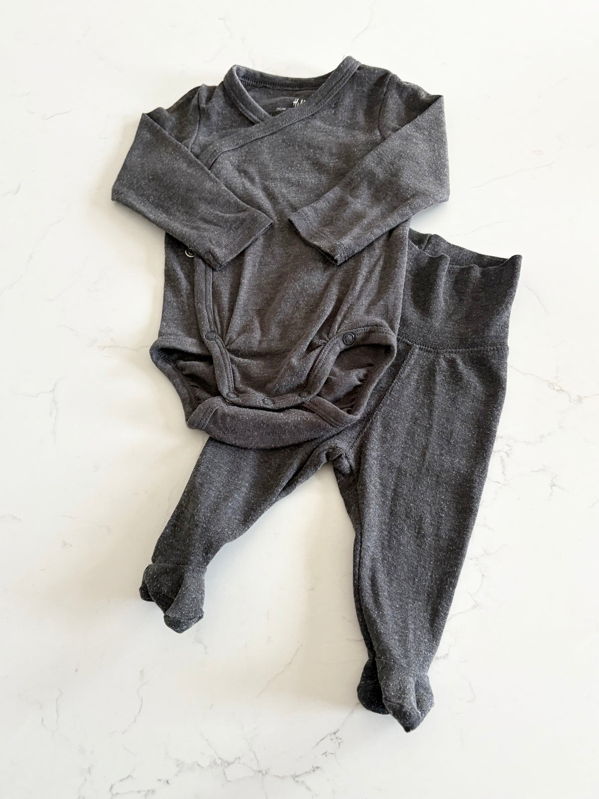 H&M-Ensemble-2/4 mois