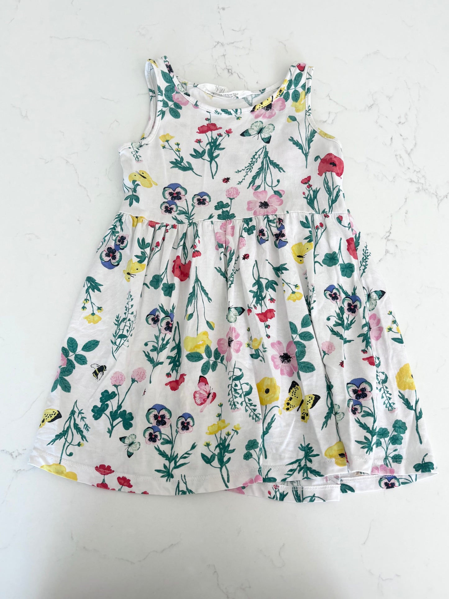 H&M-Robe-2/4T ( légère imperfection)