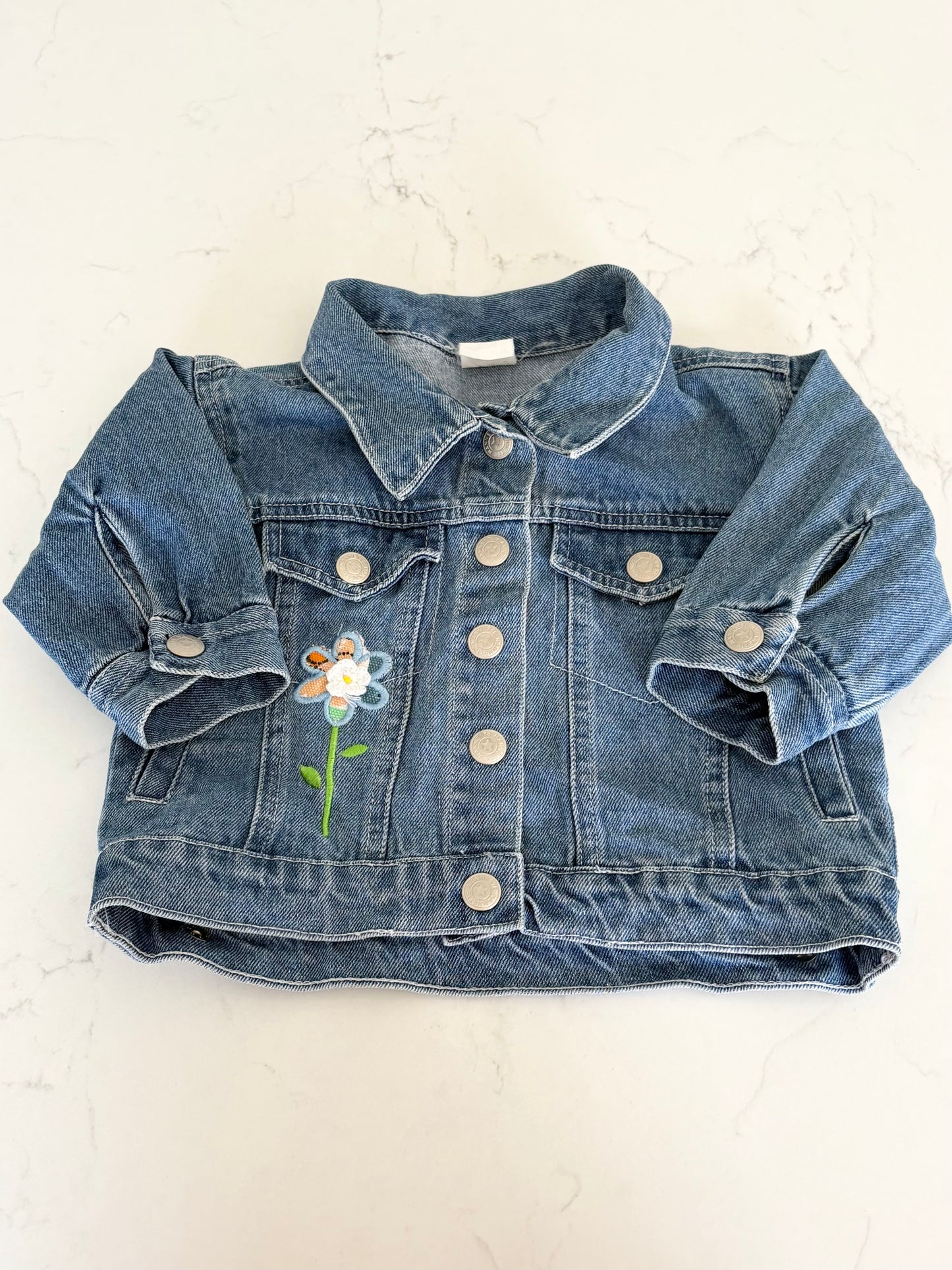 Veste jeans vintage-~12 mois