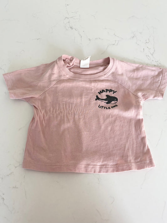 H&M-T shirt-4/6 mois
