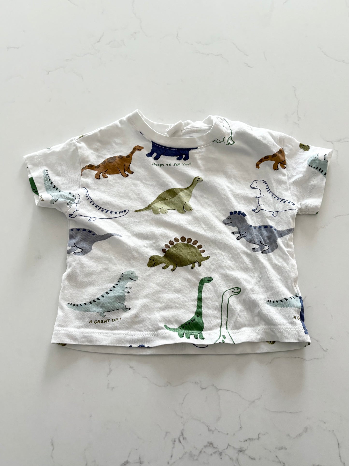 H&M-T shirt-4/6 mois