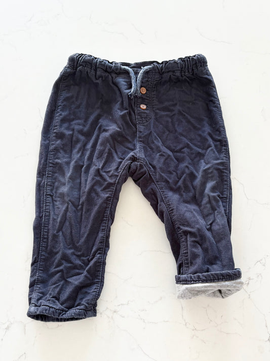H&M-Pantalon doublé-9/12 mois