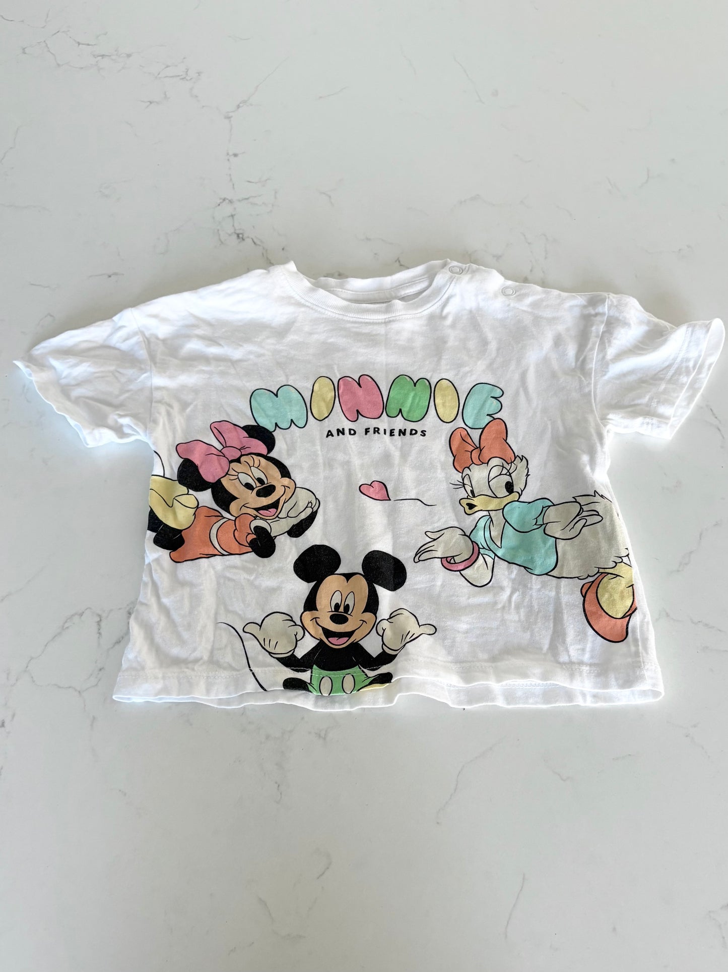 H&M/Disney-T shirt-9/12 mois