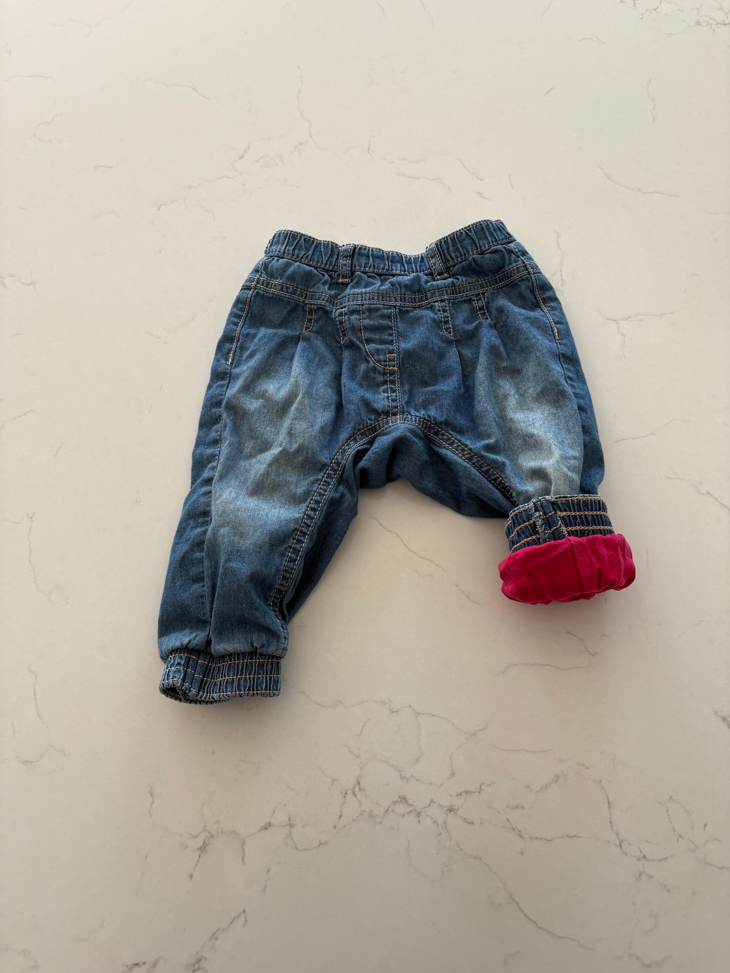 Mexx-Jeans doublé-6/9 mois