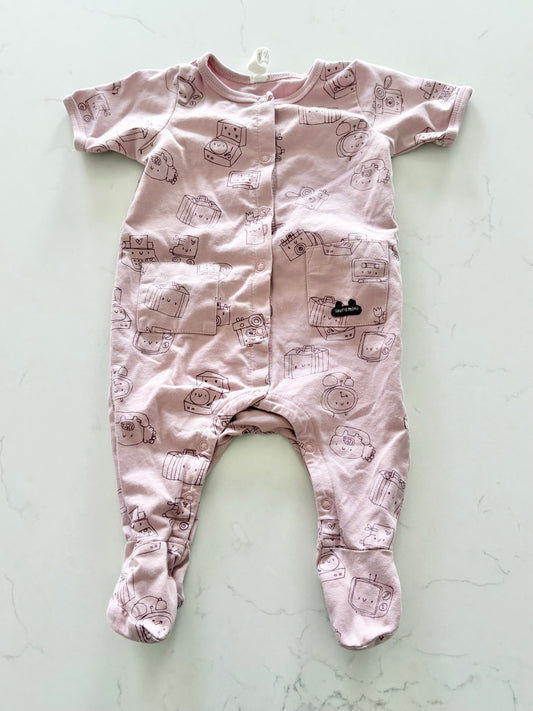 Souris Mini-Pyjama-3/6 mois