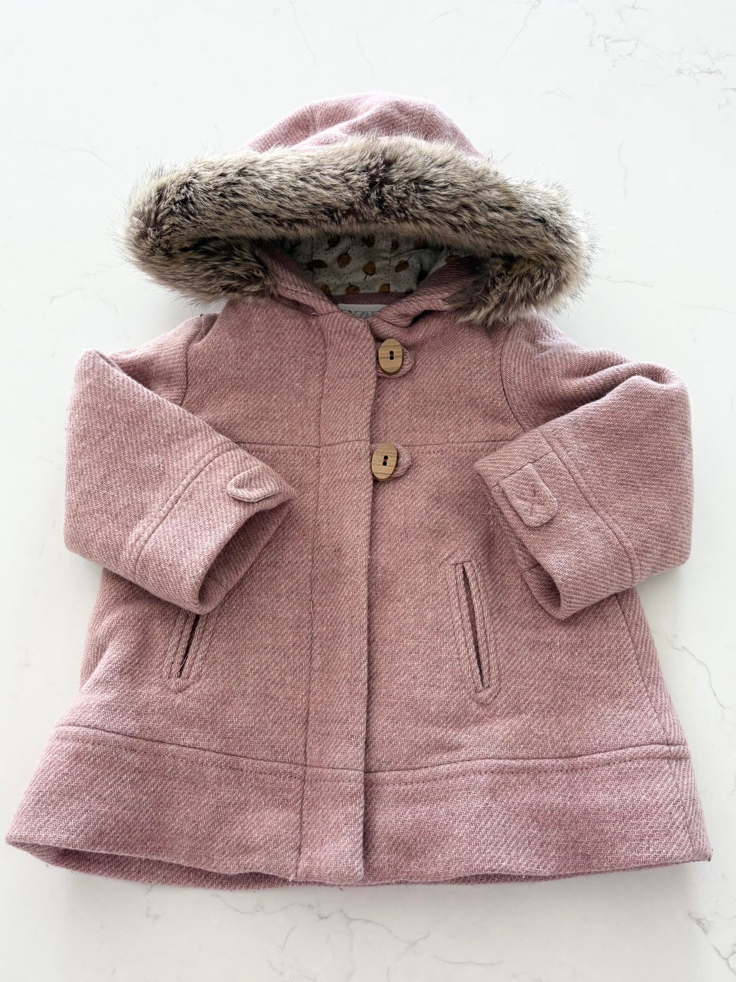 Zara-Manteau mi saison-12/18 mois