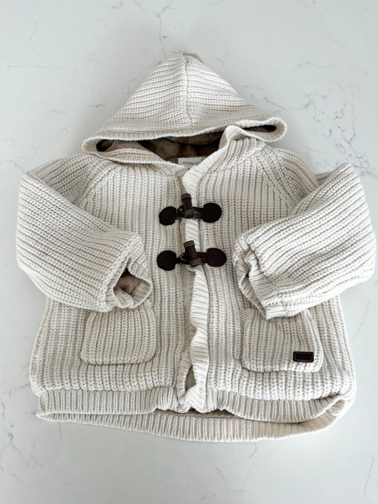 Mayoral-Veste de laine doublé polar-6/9 mois