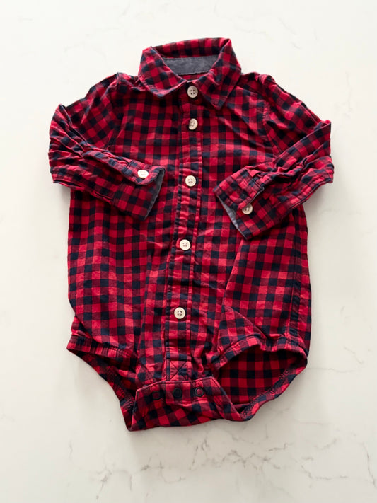 Oshkosh-Cache couche chemise-12 mois