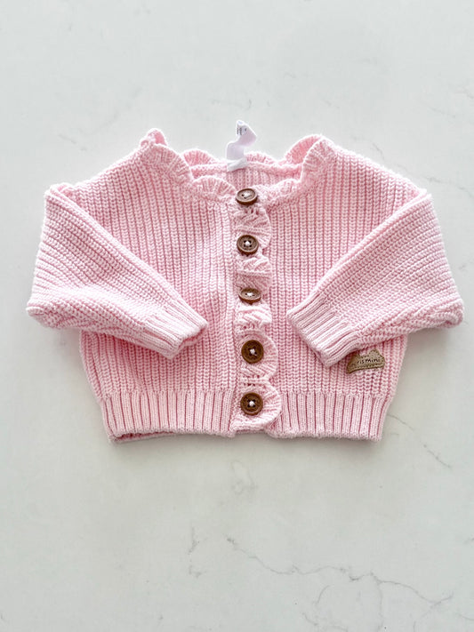 Souris Mini-Veste de laine-0/3 mois