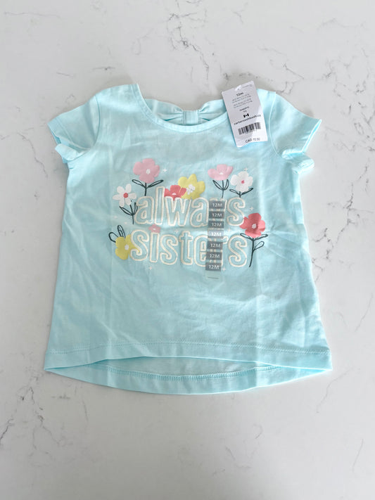 Neuf-Carters-T shirt-12 mois