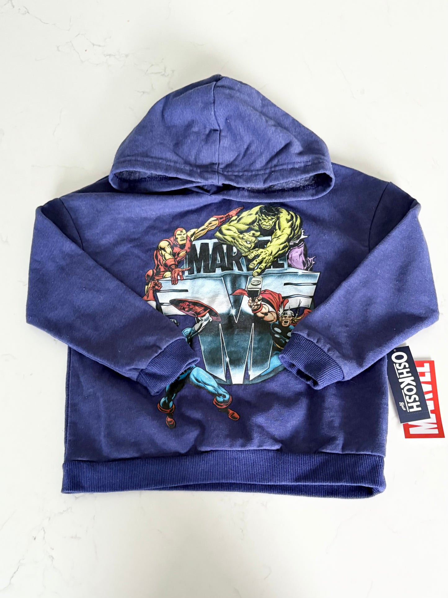 Neuf-Carters/Marvel-Coton ouater-4T