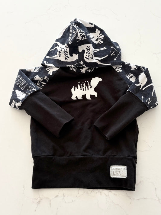Créations petit loup-Chandail évolutif-3/12 mois