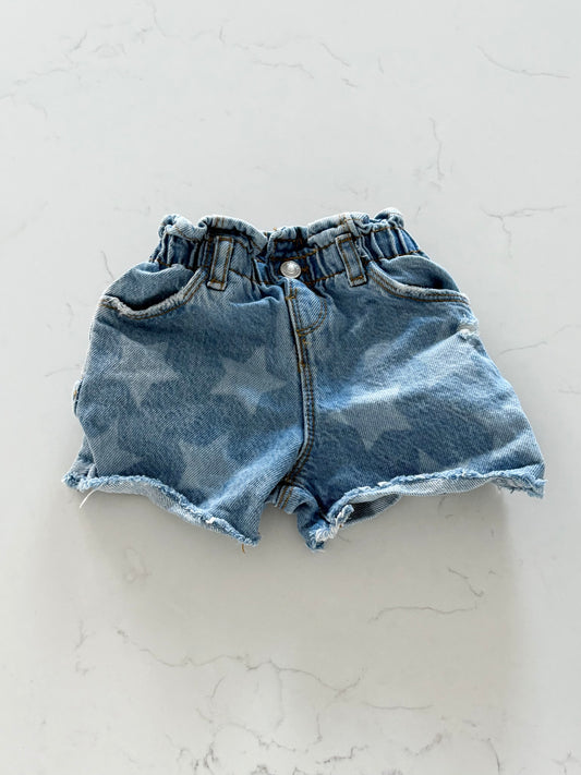 Zara-Short en jeans-9/12 mois