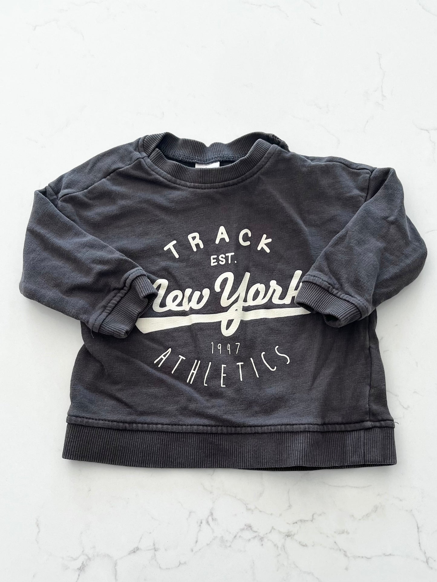 H&M-Crewneck-4/6 mois