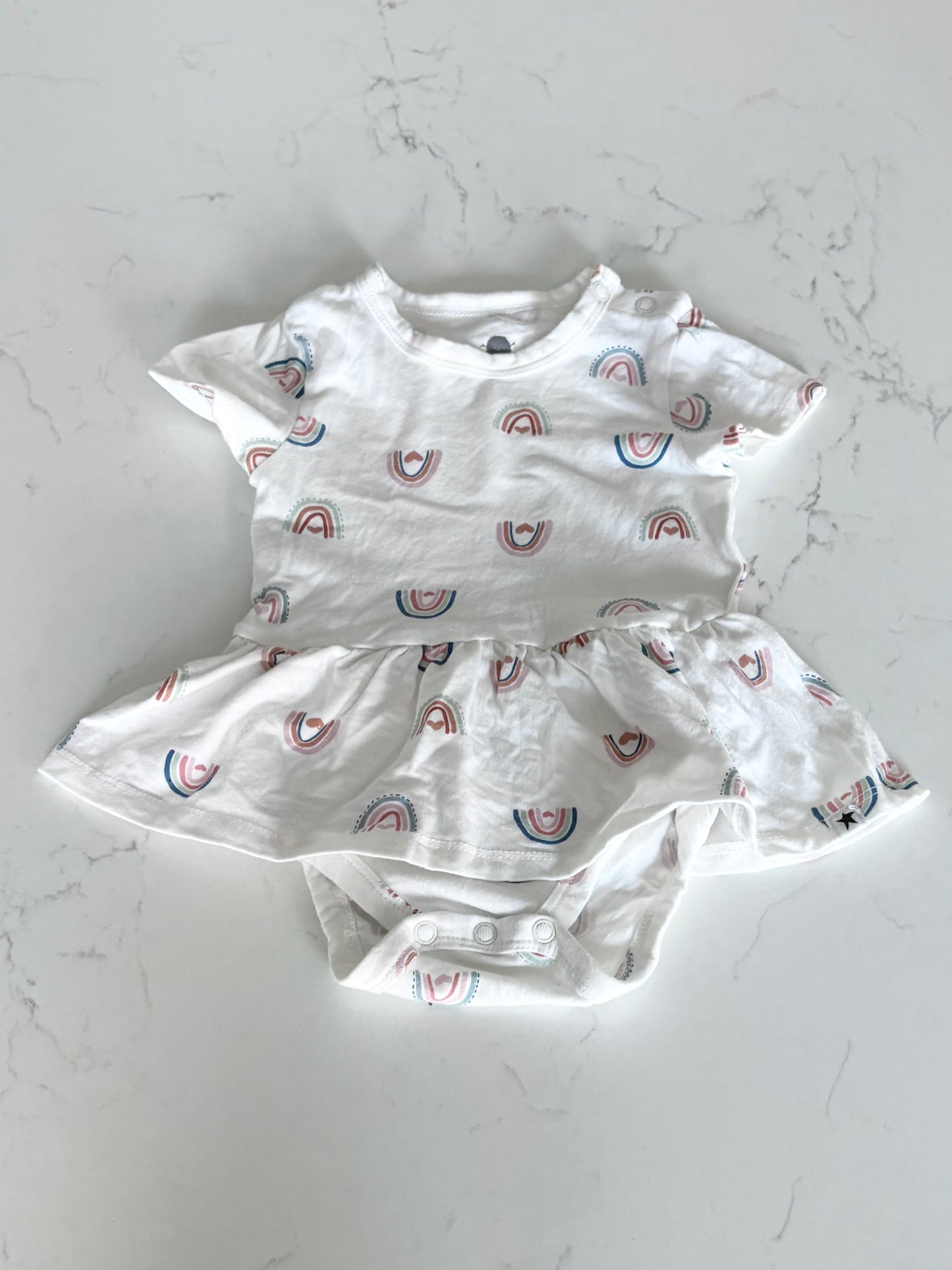 Rise Little earthling-Robe cache couche-6/9 mois