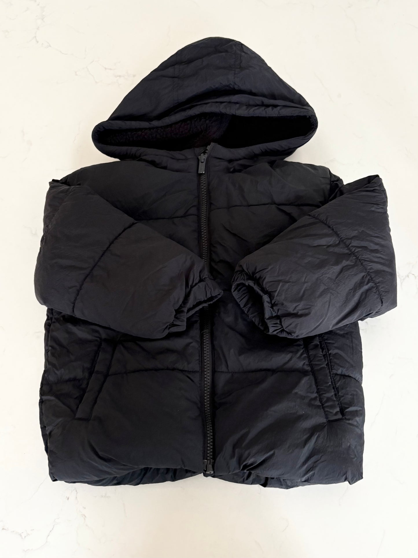 Old Navy-Manteau matelassé double-5T