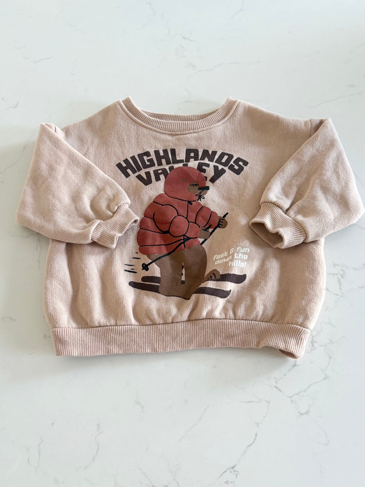 Zara-Crewneck-9/12 mois