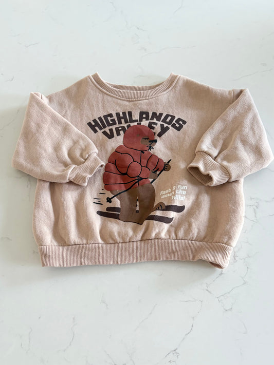 Zara-Crewneck-9/12 mois