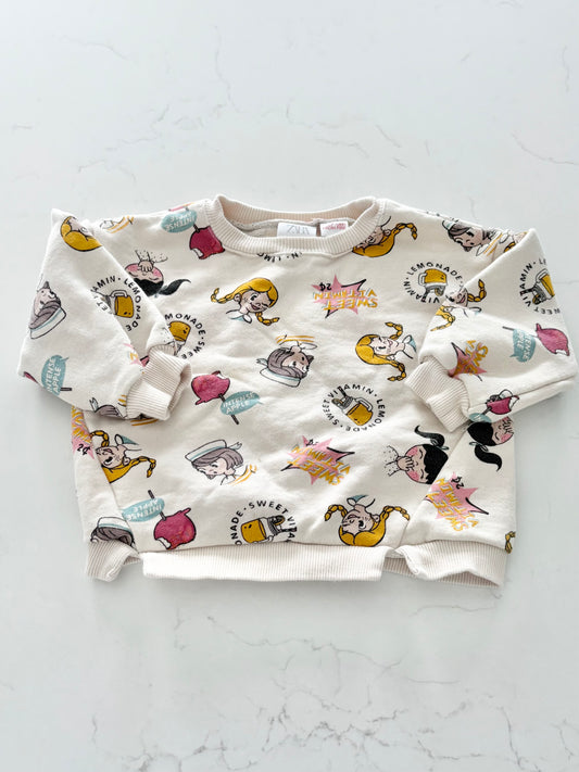 Zara-Crewneck-12/18 mois