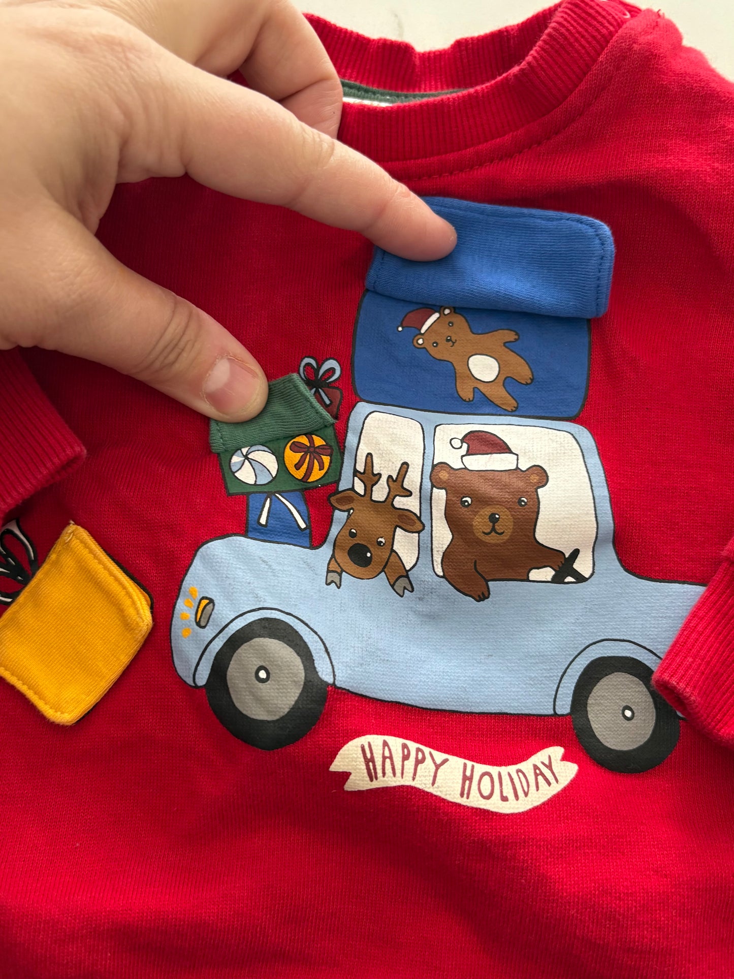 H&M-Crewneck-4/6 mois