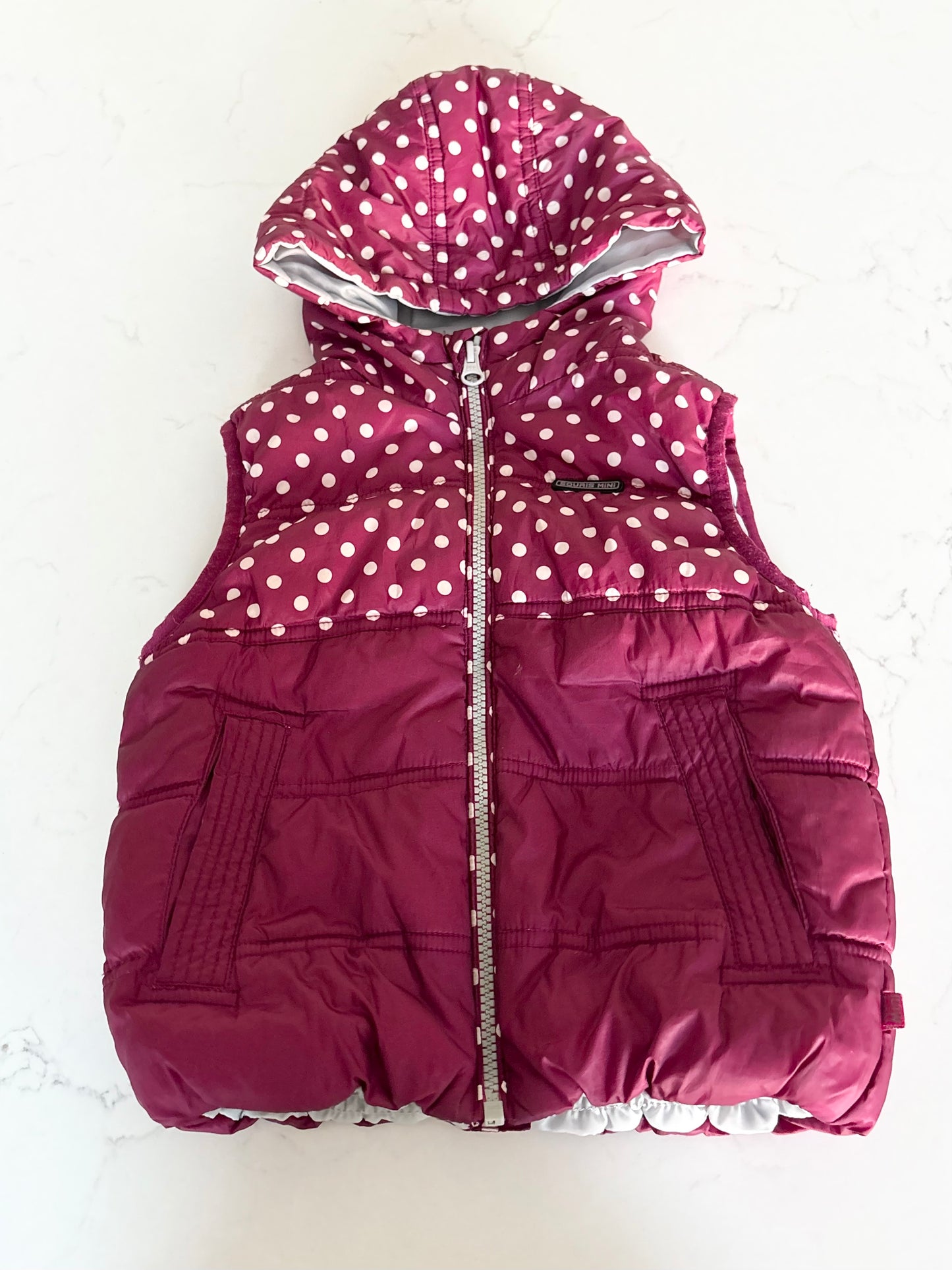 Souris Mini-Veste sans manche-3/4T