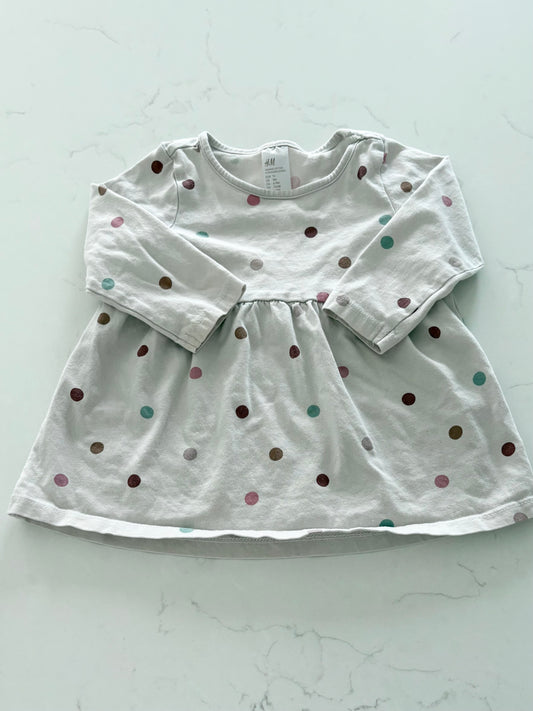 H&M-Robe-6/9 mois