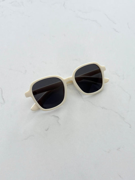 Lunettes soleil-Crème