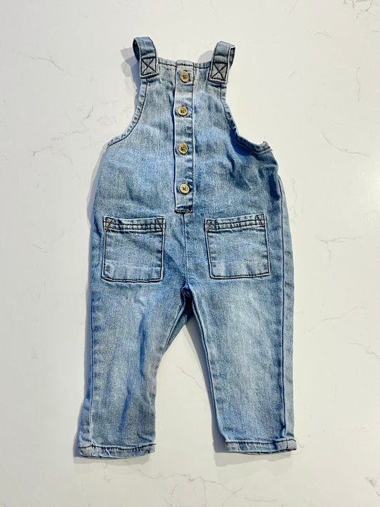 Blumind-Salopette jeans-~6 mois