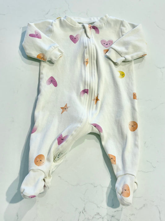 Pekkle-Pyjama-3 mois ( légère tache collet)