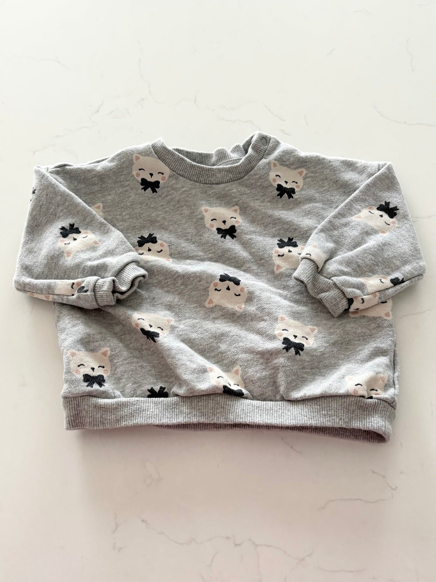 H&M-Crewneck-12/18 mois