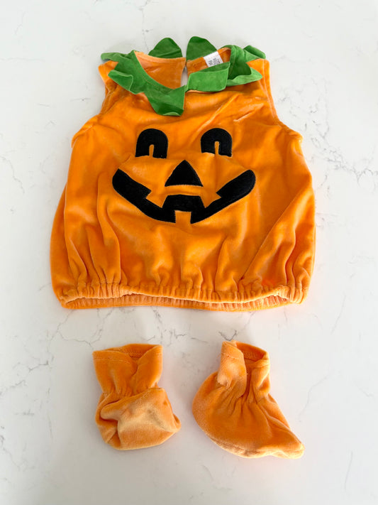 Costume citrouille-~18 mois