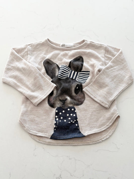 H&M-Chandail-2/4T ( mousseux)