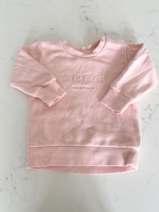 Seed-Crewneck-3/6 mois