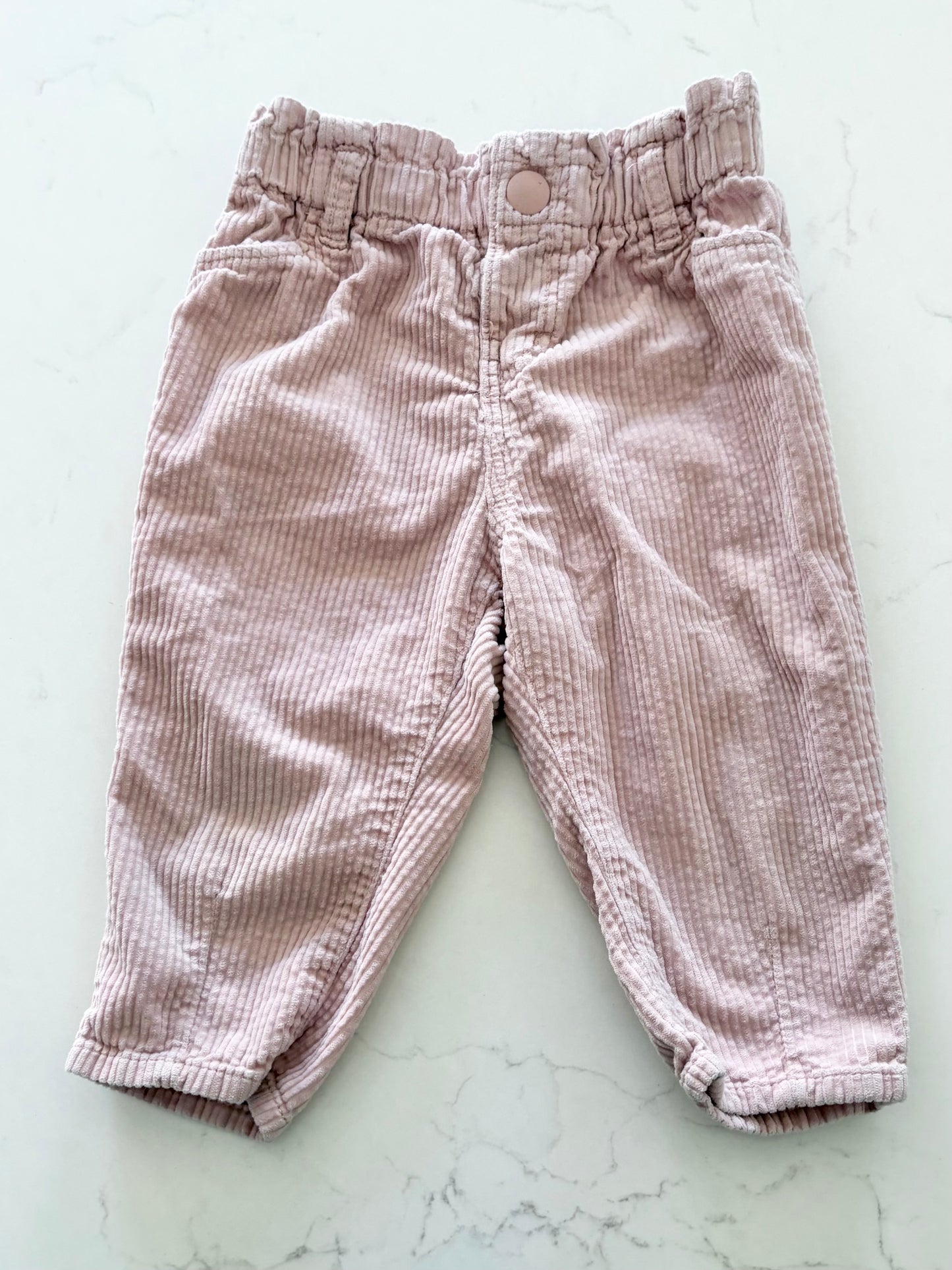 H&M-Pantalon corduroy-9/12 mois