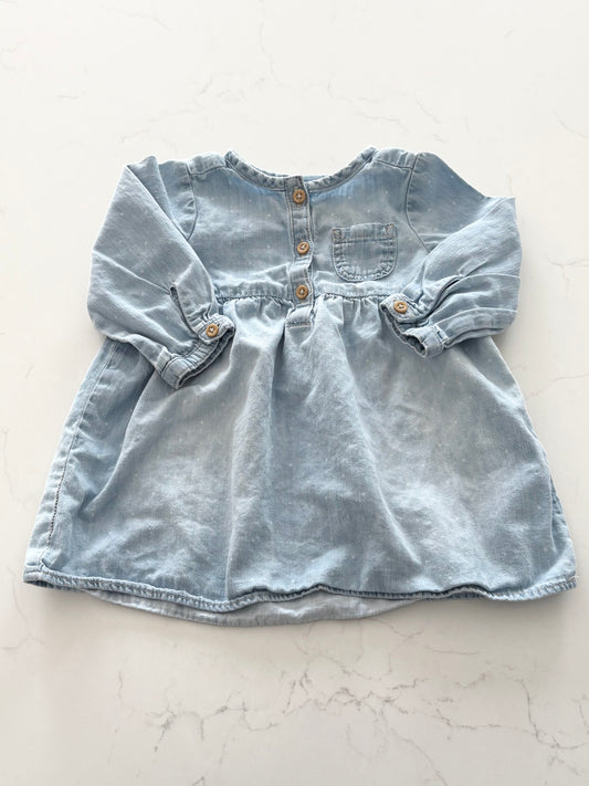 H&M-Robe-6/9 mois