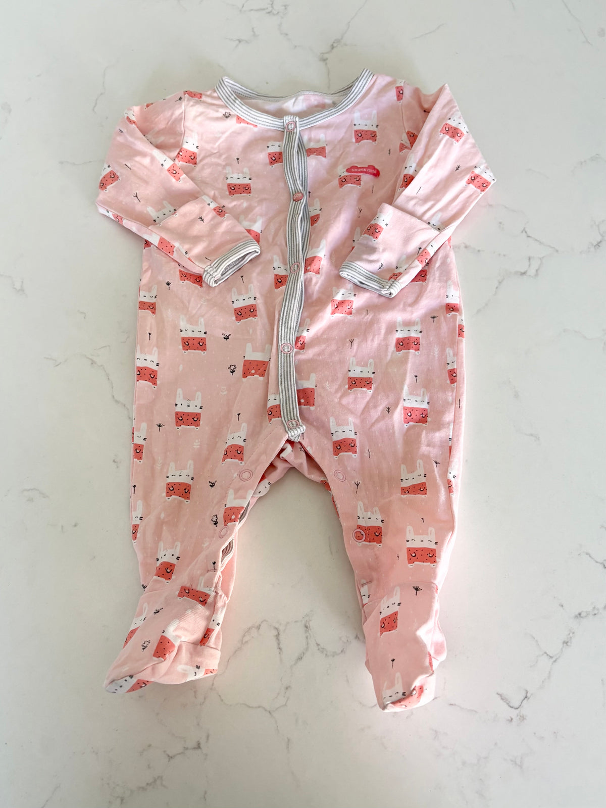 Souris mini-Pyjama-0/3 mois